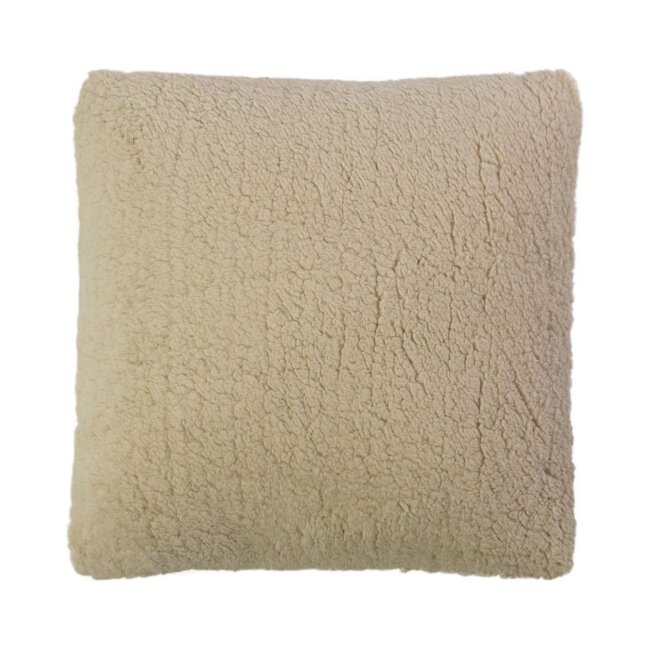 Mars & More Kussen ruit boucle groen 45x45cm