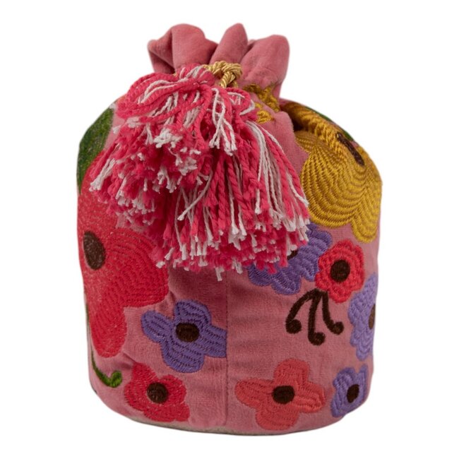 Mars & More Deurstopper Joy roze h20 d15cm