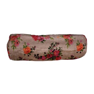 Linen & More Bolster Didi Deko Kissen beige 15x45cm