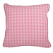 Linen & More  LEVY CHECK 45X45 LINPINK