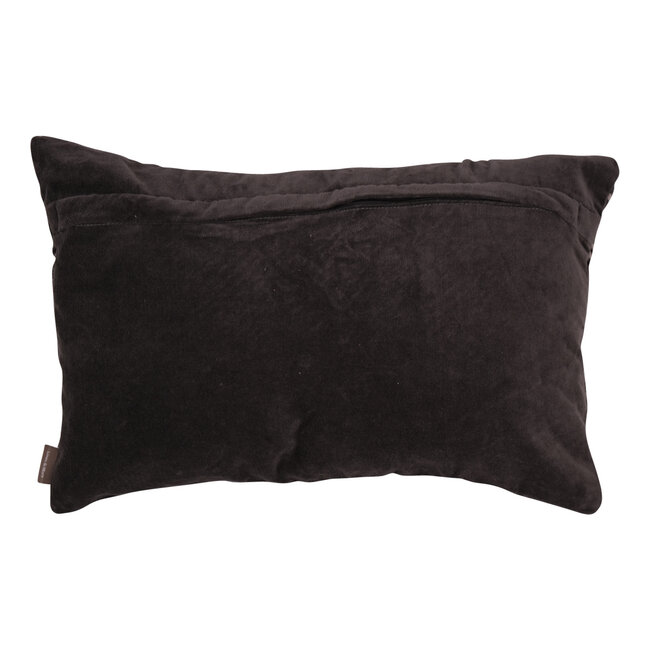 Linen & More New Chic kussen donkergrijs 30x50cm