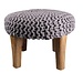 Linen & More Knitted Footstool 40x40x35 dar 40x40x35