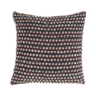 Linen & More Tye&Dye Bubbles kussen grijs 45x45cm
