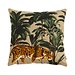 Linen & More Tropical Tiger kussen rood 45x45cm