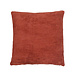 Linen & More Coco Chenille kussen oranje 45x45cm