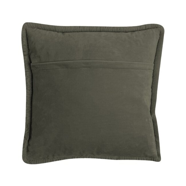 Linen & More Portland kussen groen 45x45cm