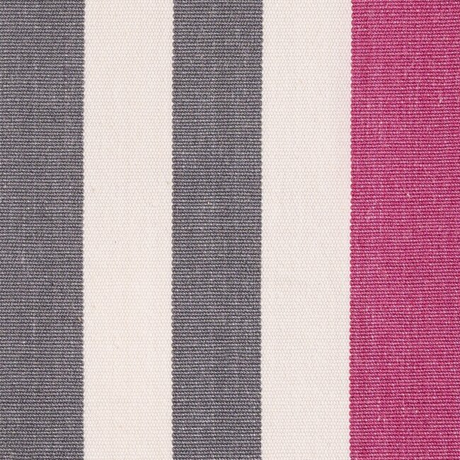 Linen & More Stripes Print kussen multicolor 45x45cm