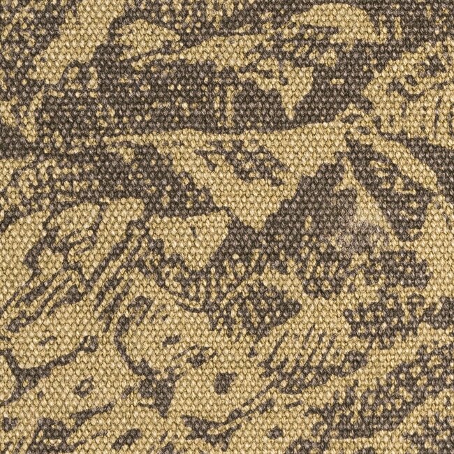 Linen & More Pineapple kussen khaki 45x45cm