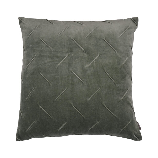 Linen & More Maha kussen groen 45x45cm