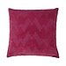 Linen & More Twisted Brooklyn kussen magenta 45x45cm