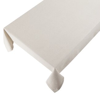 Linen & More Indi Tafelkleed Textiel ivoor 140x250cm