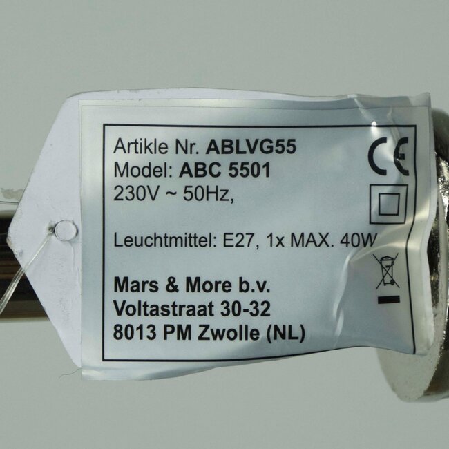 Mars & More lampvoet gewei 55cm