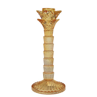 Mars & More kandelaar palmboom licht beige 21cm*