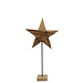 Mars & More staande ster mango hout 60cm