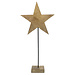 Mars & More staande ster mango hout 80cm
