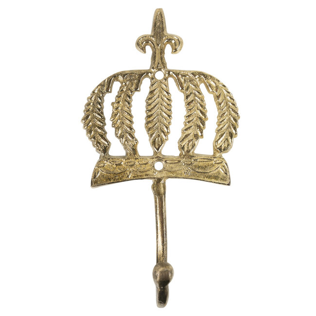 Mars & More vintage koper haak kroon 20cm*