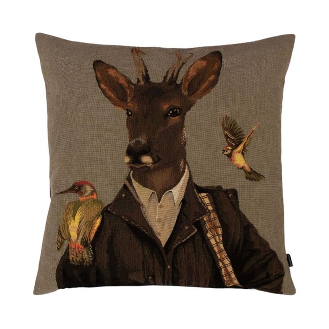 Mars & More gobelin kussen jager reebok 45x45cm