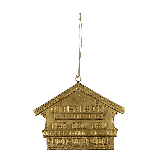 Mars & More hanger ijzer chalet b goud 16cm