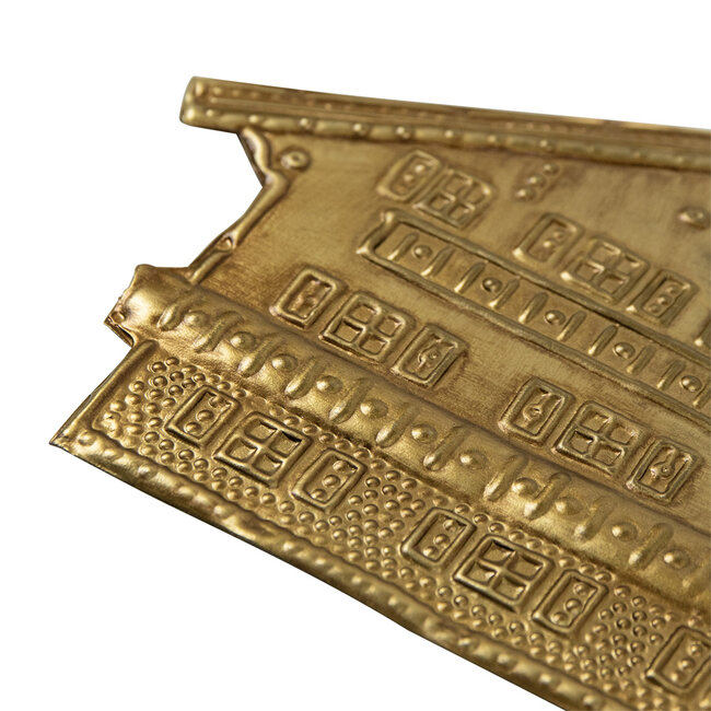 Mars & More hanger ijzer chalet b goud 16cm