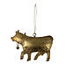 Mars & More hanger ijzer koe goud 16cm