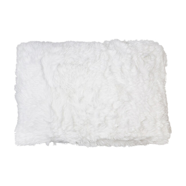 Mars & More groot kussen beer wit 40x60cm