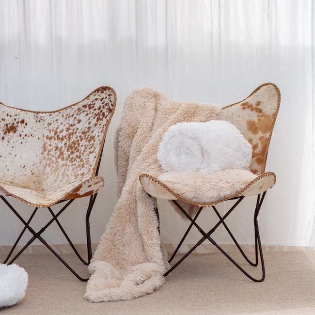 Mars & More plaid beer wit 130x180cm