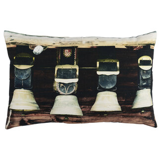 Mars & More canvas kussen koebellen 40x60cm