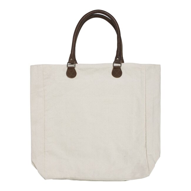 Mars & More canvas shopper zwart edelhert*