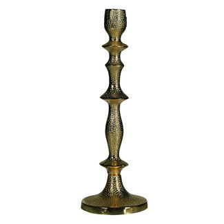 Mars & More kandelaar champagne goud medium h30 dia 10cm