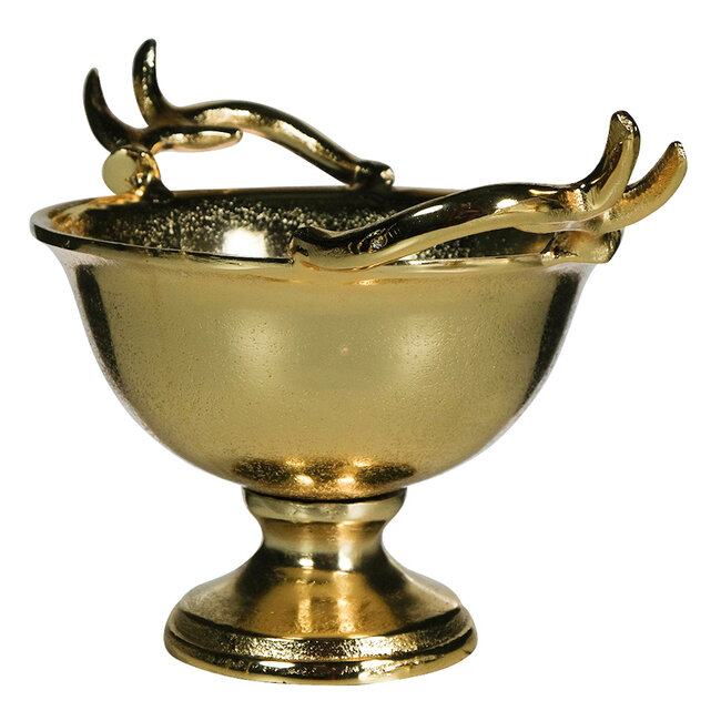 Mars & More schaal gewei champagne goud small