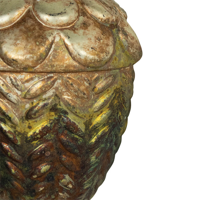 Mars & More decoratie eikel antiek groen 11cm