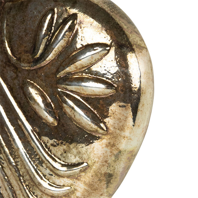 Mars & More decoratie hart goud 17cm