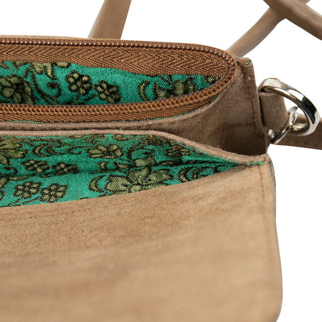 Mars & More crossbody tas envelop bruin 24cm