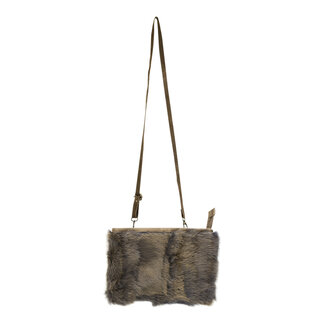 Mars & More crossbody tas konijn grijs *