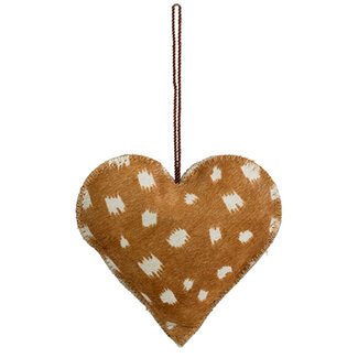 Mars & More hangdecoratie hart hert groot 20cm* Mars & More hangdecoratie hart hert groot 20cm*