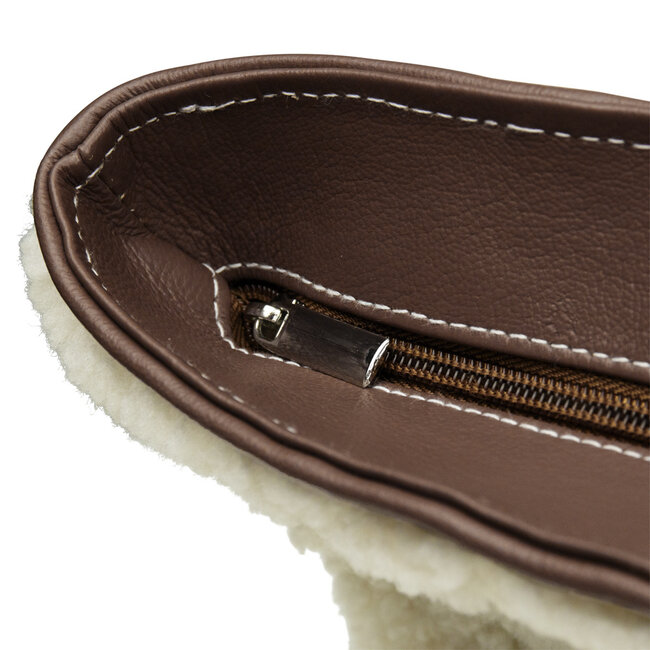 Mars & More schaap wit boodschappentas 55x30cm