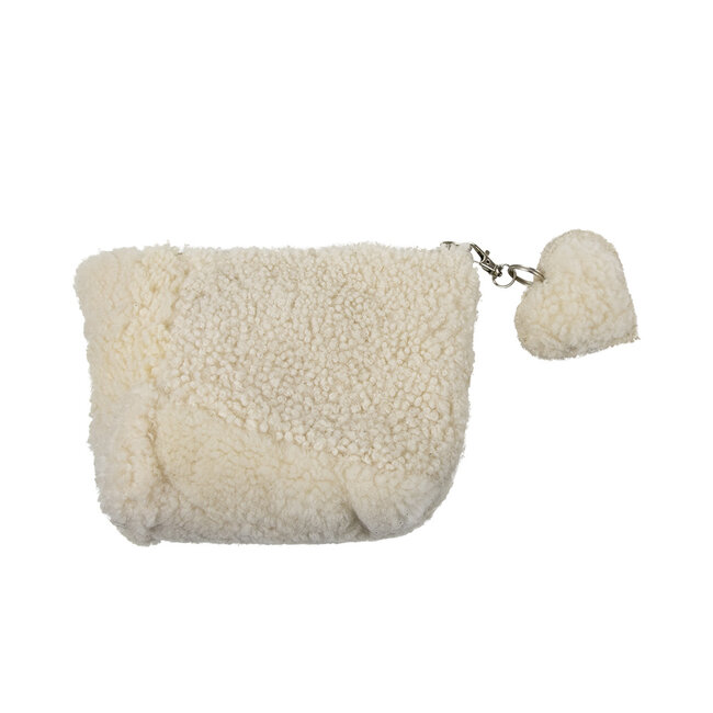 Mars & More schaap wit etui met hartje 15cm