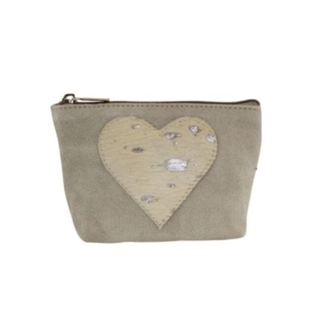 Mars & More make up tas hart beige 15cm