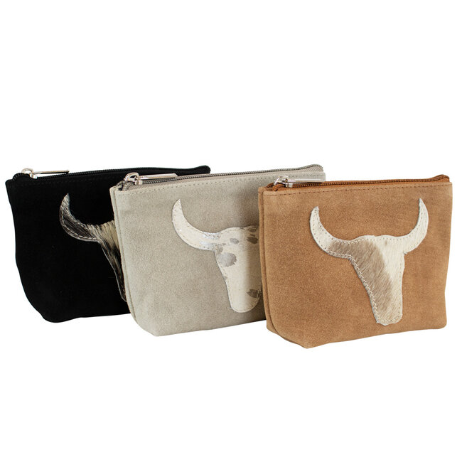 Mars & More make up tas stier zwart 15cm*