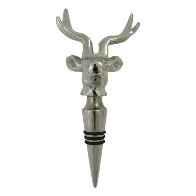 Mars & More wijnstopper hert glad 20cm