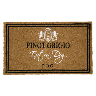 Mars & More deurmat kokos wijn pinot grigio 75cm