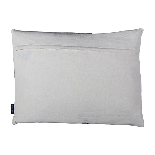 Mars & More groot kussen dekensteek koe zwart 45x60cm