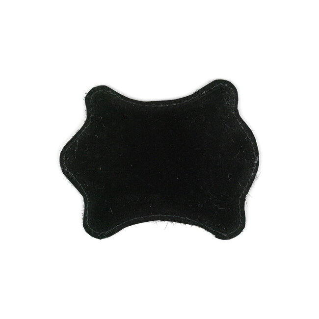 Mars & More onderzetter koe koevorm zwart/wit 11x10cm