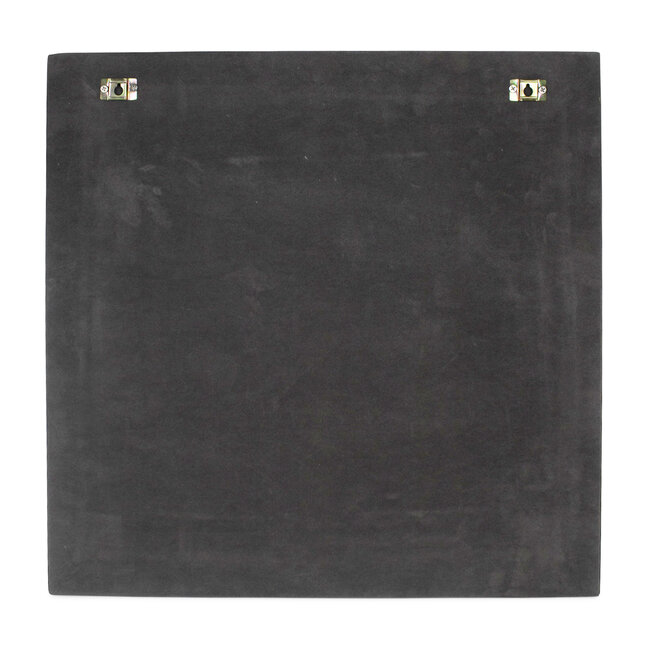 Mars & More spiegel vierkant koe bruin/wit 50x50cm