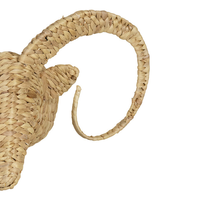 Mars & More waterhyacinth wandkop steenbok 38cm