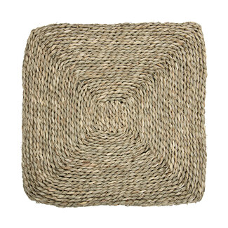 Mars & More zeegras zitkussen vierkant 40x40cm