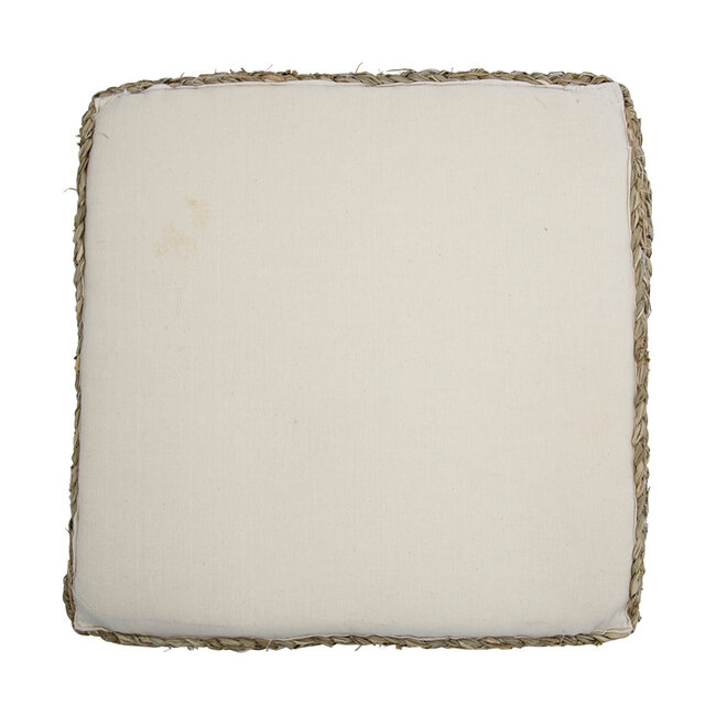 Mars & More zeegras zitkussen vierkant 40x40cm