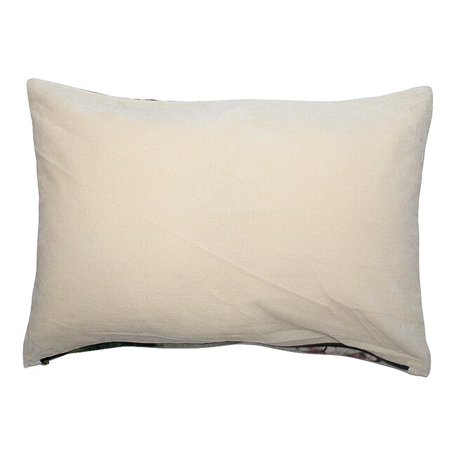 Mars & More groot kussen fluweel charming kussende vogels 40x60cm