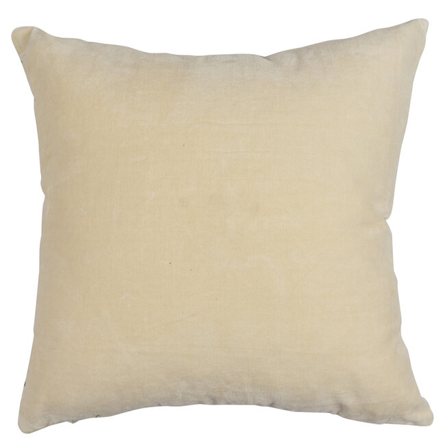 Mars & More kussen fluweel dessin met schaap 45x45cm