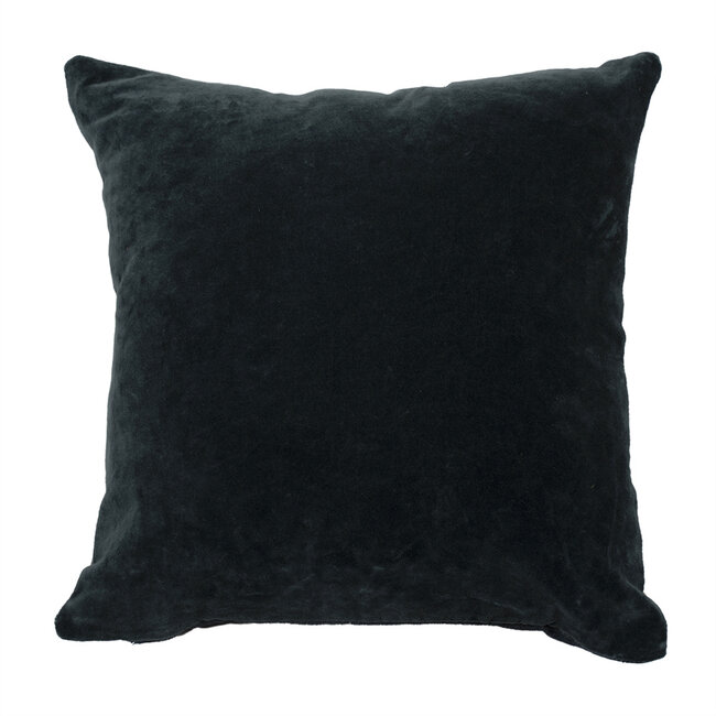 Mars & More kussen fluweel preppy bruine beer 45x45cm*